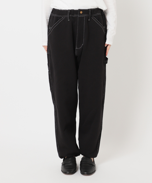 OUTDOOR PRODUCTS(アウトドアプロダクツ)の「Lee 別注 スウェットペインターパンツ(スラックス・レディース・ブラック/チャコールグレー・X-LARGE/MEDIUM/X-SMALL)」の11枚目の写真