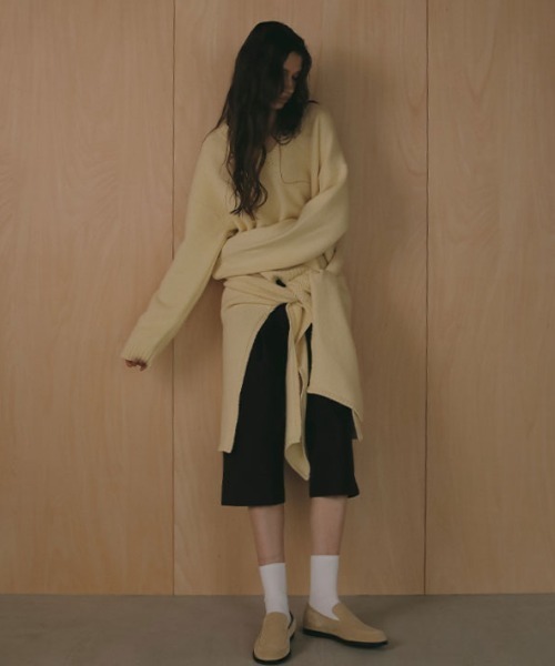 ETRE TOKYO(エトレトウキョウ)の「ウールカルゼタックショートパンツ(その他パンツ・レディース・ネイビー/ブラウン・S/M)」の11枚目の写真