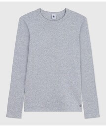 PETIT BATEAU | ポワンココットクルーネック長袖Ｔシャツ(Tシャツ/カットソー)
