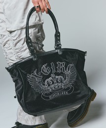 X-GIRL ブラック ハンドバッグ X-girl｜エックスガールのバッグ（ブラック/黒色系）通販 - ZOZOTOWN