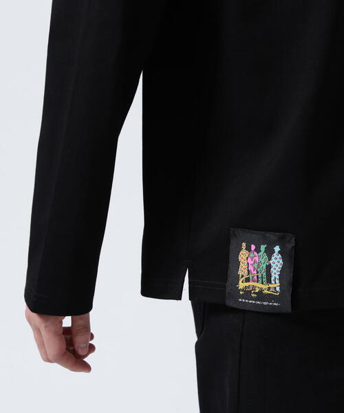 maxsix(マックスシックス)の「maxsix(マックスシックス)DOUBLE HERT L/S TEE(Tシャツ/カットソー・メンズ・ブラック/ホワイト・M/L)」の12枚目の写真