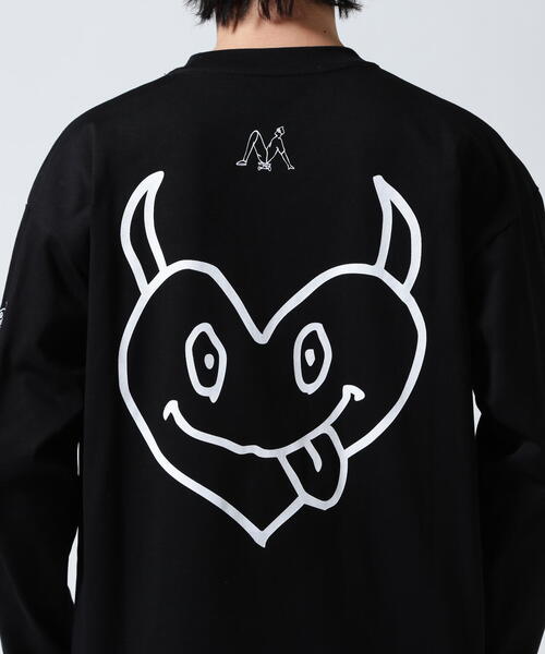 maxsix(マックスシックス）DOUBLE HERT L/S TEE（Tシャツ/カットソー