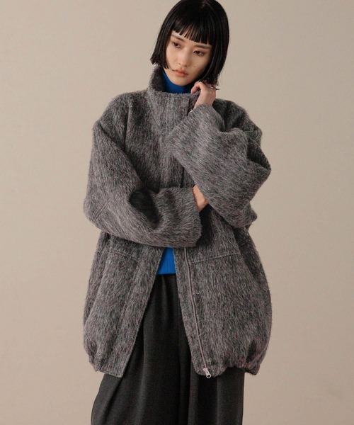 セール】シャギースタンドコート 570783（その他アウター）｜LOWRYS