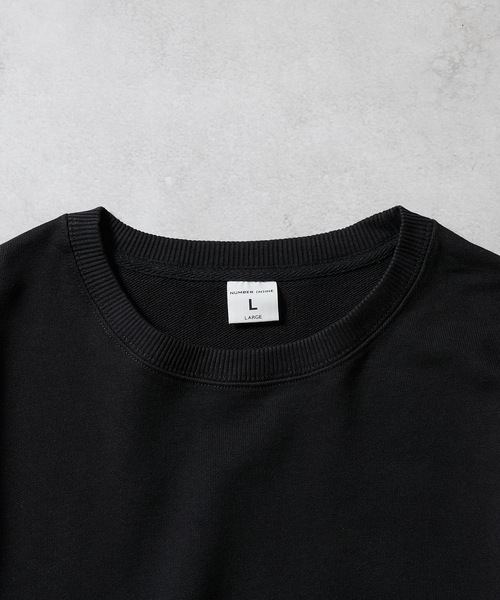 なるページ FIRM COTTON L/S SWEATSHIRT / EASY SWEATPANTS 2-PIECE SET