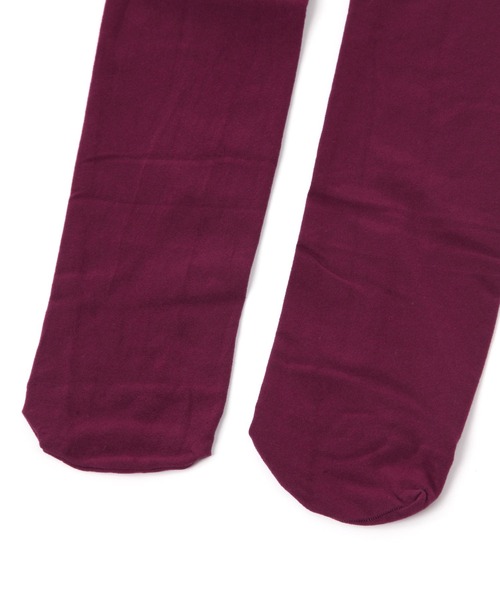 niko and...（ニコアンド）の「オリジナルカラータイツ（タイツ/ストッキング・レディース・ライトグレー/ボルドー・0）」の5枚目の写真
