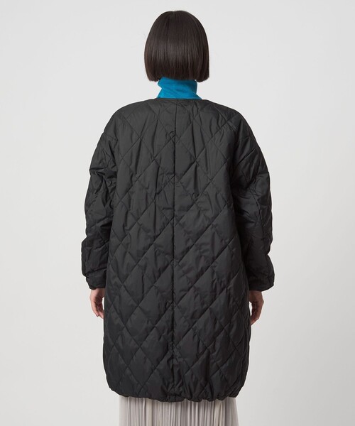 green label relaxing(グリーンレーベルリラクシング)の「パフィー リバーシブル コート 撥水 ウォッシャブル(その他アウター・レディース・ブラック/ベージュ・36/38)」の3枚目の写真