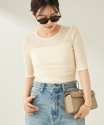 plage petite tシャツホワイト petite Tシャツ（Tシャツ／カットソー）｜Plage（プラージュ）の