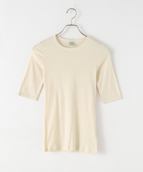 plage（プラージュ）の「FLORE FLORE / フローレフローレ ANNA Tシャツ（Tシャツ/カットソー・レディース・ブラック/アイボリー・FREE）」の19枚目の写真