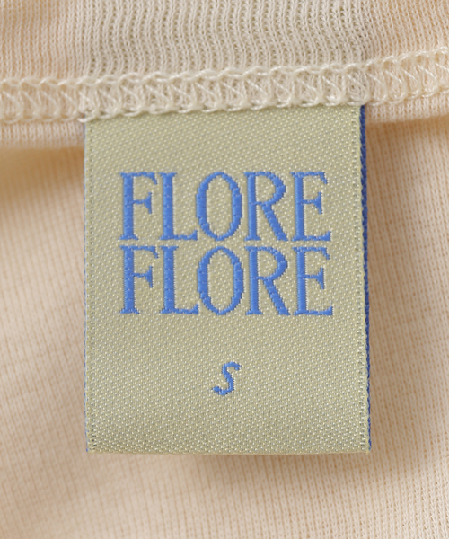 plage（プラージュ）の「FLORE FLORE / フローレフローレ ANNA Tシャツ（Tシャツ/カットソー・レディース・ブラック/アイボリー・FREE）」の22枚目の写真