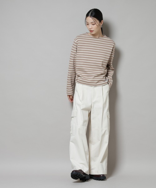 ORCIVAL（オーシバル）の「ORCIVAL/CREW NECK L/S P.O.（Tシャツ/カットソー・レディース・その他1/その他2/グレイッシュベージュ/ブラウン・FREE）」の16枚目の写真