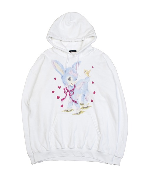MILK（ミルク）の「Heartful Bambi パーカー（パーカー・レディース・B/A/C・FREE）」の4枚目の写真