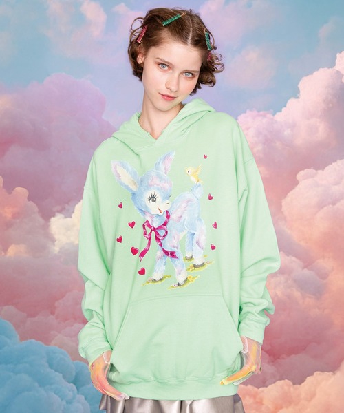 MILK（ミルク）の「Heartful Bambi パーカー（パーカー・レディース・B/A/C・FREE）」の17枚目の写真