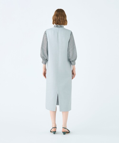 BALLSEY(ボールジィ)の「メテオールリバー リバーシブルサックワンピース(ワンピース・レディース・ライトグレー/ブラック・36)」の8枚目の写真