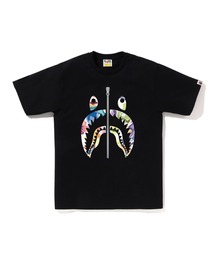 A Bathing Ape 半袖ミニワンピース S ブラック A Bathing Ape 半袖ミニ
