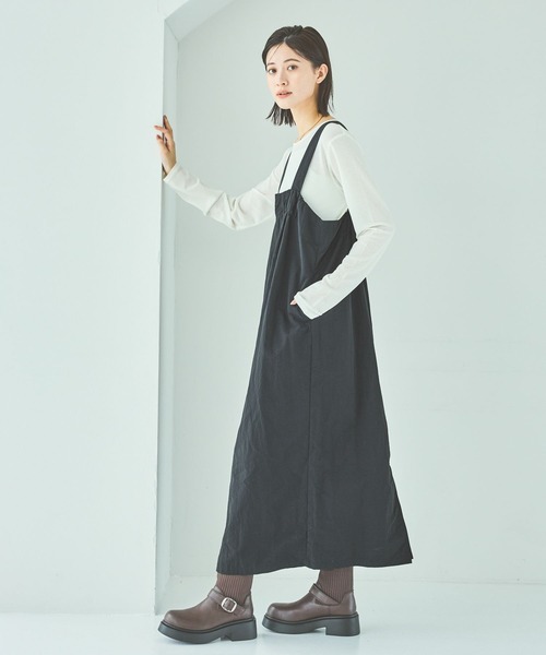LAKOLE(ラコレ)の「ニットコンビベルトブーツ / 581022(ブーツ・レディース・ブラウン/ブラック・MEDIUM/LARGE)」の16枚目の写真