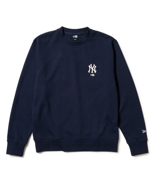 NEW ERA(ニューエラ)の「NEW ERA/ニューエラ 裏毛 スウェット クルーネック トレーナー 14682647/14682648(スウェット・メンズ・グレー/ネイビー・M/L/XL/2XL)」の2枚目の写真