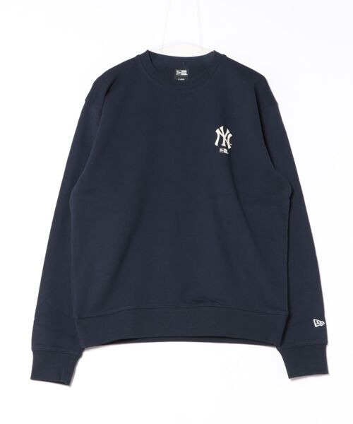 NEW ERA(ニューエラ)の「NEW ERA/ニューエラ 裏毛 スウェット クルーネック トレーナー 14682647/14682648(スウェット・メンズ・グレー/ネイビー・M/L/XL/2XL)」の13枚目の写真