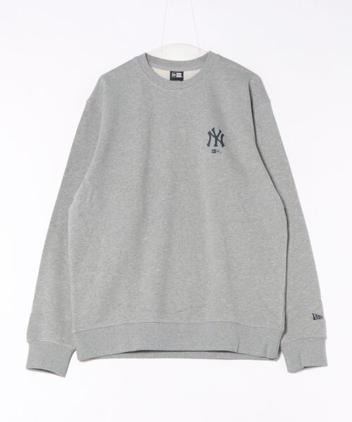 NEW ERA(ニューエラ)の「NEW ERA/ニューエラ 裏毛 スウェット クルーネック トレーナー 14682647/14682648(スウェット・メンズ・グレー/ネイビー・M/L/XL/2XL)」の12枚目の写真