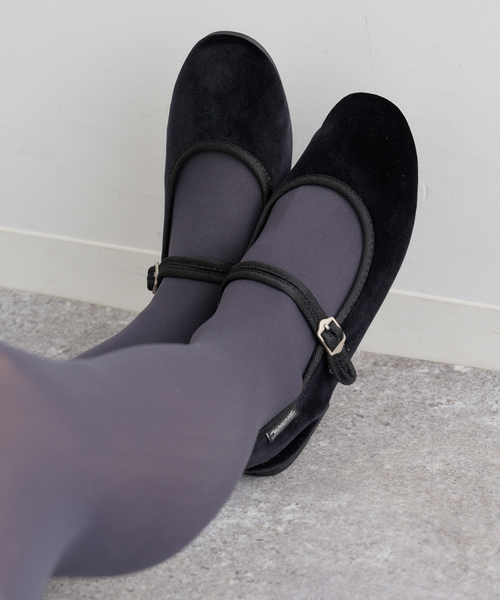 U by SPICK&SPAN(ユーバイスピックアンドスパン)の「Rockfish Weatherwear/ロックフィッシュウェザーウェア BELLA QLTD M.JANE(バレエシューズ・レディース・ベージュ/ブラック・24.5cm/24cm/23.5cm)」の4枚目の写真