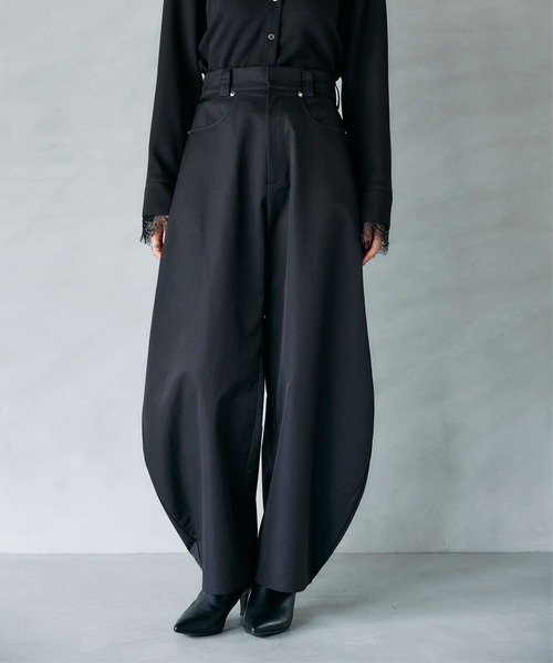 ありあ COCOON SILHOUETTE PANTS（その他パンツ）｜ARVELLIA（アルベリア）の