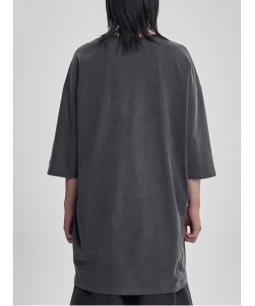 AJOBYAJO（アジョバイアジョ）の「AJOBYAJO/アジョバイアジョ/Blessing Doodle T-Shirt（Tシャツ/カットソー・レディース・チャコールグレー・L/XL）」の4枚目の写真