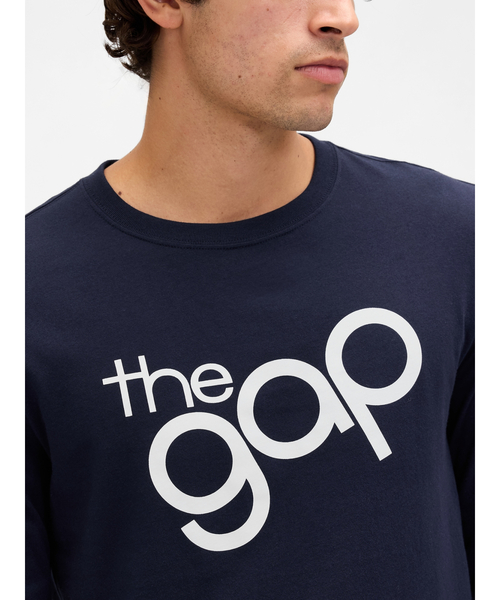 GAP(ギャップ)の「GAPロゴTシャツ(Tシャツ/カットソー・メンズ・ブラック/レッド/ホワイト/ネイビー・XS/S/M/L/XL)」の4枚目の写真