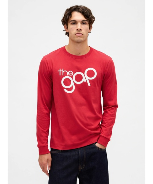 GAP(ギャップ)の「GAPロゴTシャツ(Tシャツ/カットソー・メンズ・ブラック/レッド/ホワイト/ネイビー・XS/S/M/L/XL)」の5枚目の写真
