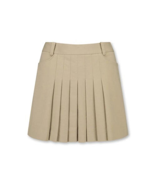 WAAC ワックプリーツスカート ブラウン サイズ2 WAAC ワックプリーツスカート ブラウン サイズ2 ミニスカート プリーツ