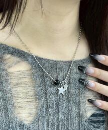WEGO | WEGO/スターモチーフボールチェーンネックレス(ネックレス)