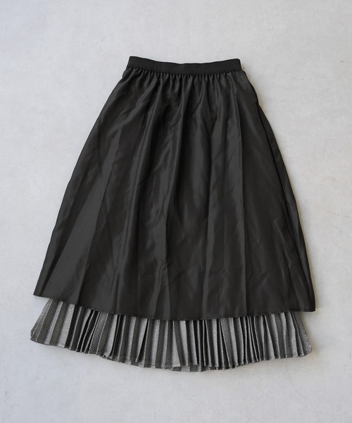 ROPE' PICNIC(ロペピクニック)の「ラメチェックプリーツスカート/着丈が選べる(スカート・レディース・グレー・TM/M)」の20枚目の写真