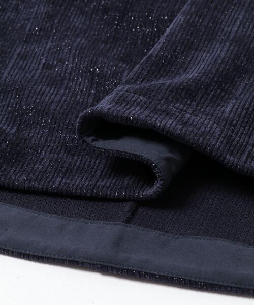 URBAN RESEARCH ROSSO WOMEN（アーバンリサーチ　ロッソ）の「Vネックモールラメプルオーバー（Tシャツ/カットソー・レディース・アイボリー/ネイビー・FREE）」の14枚目の写真