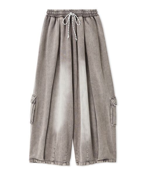 セール】【SNIDEL/NUTMEG】ワイドタックスウェットパンツ（スウェット