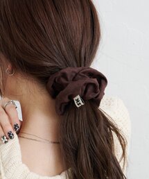 Kastane | *【4色展開/fiw.】スエードシュシュ(シュシュ)