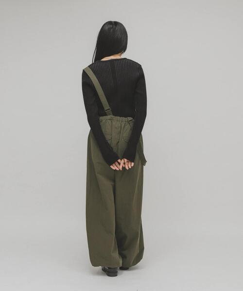 KBF（ケイビーエフ）の「illi　ランダムRIBクルーネックニット（ニット/セーター・レディース・ブルー系その他/レッド系その他/グレー系その他/ホワイト系その他・ONE）」の7枚目の写真