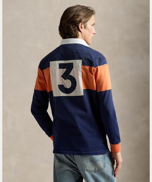 セール】クラシック フィット エンブロイダリー ラグビー シャツ