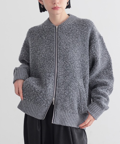 セール】ボアジャケット【サスティナブル】（ブルゾン）｜for/c