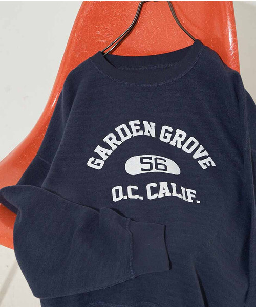 ベルバシーン　Union College プリントスウェット M ネイビー ベルバシーン Union College プリントスウェット M ネイビー