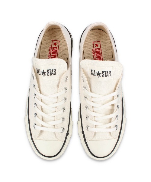 CONVERSE(コンバース)の「CONVERSE CANVAS ALL STAR J OX -MADE IN JAPAN- / コンバース キャンバス オールスター J OX -日本製- / 32167430(スニーカー・メンズ・ホワイト・23cm/24cm/25.5cm/26cm/26.5cm/27cm/27.5cm/28cm/29cm/30cm/24.5cm/23.5cm/25cm)」の2枚目の写真