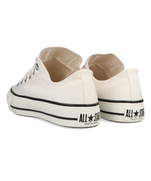 CONVERSE(コンバース)の「CONVERSE CANVAS ALL STAR J OX -MADE IN JAPAN- / コンバース キャンバス オールスター J OX -日本製- / 32167430(スニーカー・メンズ・ホワイト・23cm/24cm/25.5cm/26cm/26.5cm/27cm/27.5cm/28cm/29cm/30cm/24.5cm/23.5cm/25cm)」の3枚目の写真