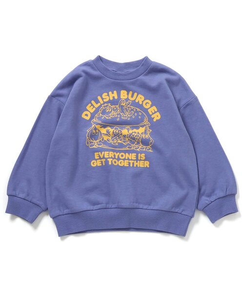 BREEZE(ブリーズ)の「【ジュニア対応】カラバリグラフィックトレーナー(スウェット・キッズ・ブラック/アイボリー/ターコイズブルー/その他12/グリーン/レッド/ピンク/キナリ/イエロー/チャコール/その他11/オレンジ/ネイビー/パープル・80/90/110/130/150/100/120/140)」の9枚目の写真