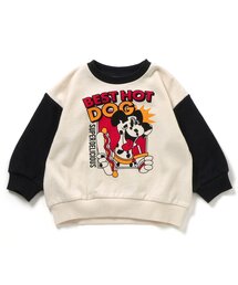 BREEZE（ブリーズ）の「【ジュニア対応】カラバリグラフィックトレーナー（スウェット）」