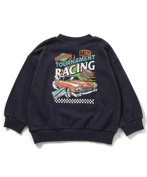 BREEZE(ブリーズ)の「【ジュニア対応】カラバリグラフィックトレーナー(スウェット・キッズ・ブラック/アイボリー/ターコイズブルー/その他12/グリーン/レッド/ピンク/キナリ/イエロー/チャコール/その他11/オレンジ/ネイビー/パープル・80/90/110/130/150/100/120/140)」の5枚目の写真