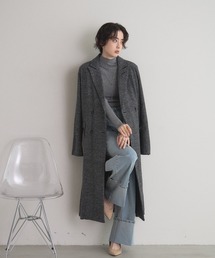 &. NOSTALGIA | ツイードチェスターコート(チェスターコート)