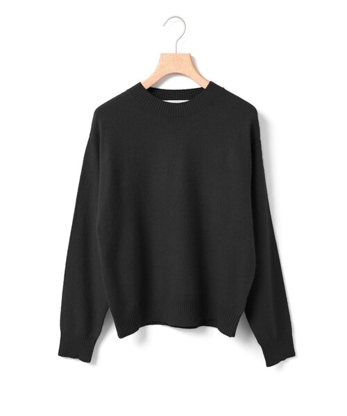 MidiUmi（ミディウミ）の「MidiUmi ラクーンニットプルオーバー（ニット/セーター・レディース・レッド/ブラック/ライトブルー/チャコールグレー/ベージュ・FREE）」の2枚目の写真