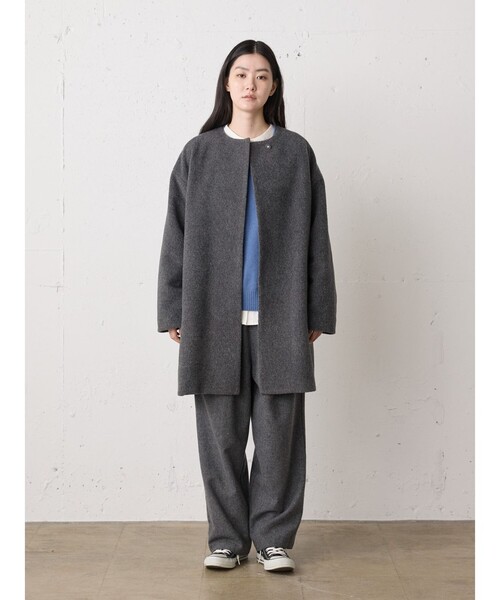 MidiUmi（ミディウミ）の「MidiUmi ラクーンニットプルオーバー（ニット/セーター・レディース・レッド/ブラック/ライトブルー/チャコールグレー/ベージュ・FREE）」の22枚目の写真