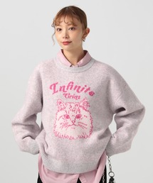 BAYFLOW | ネコニットプルオーバー(ニット/セーター)