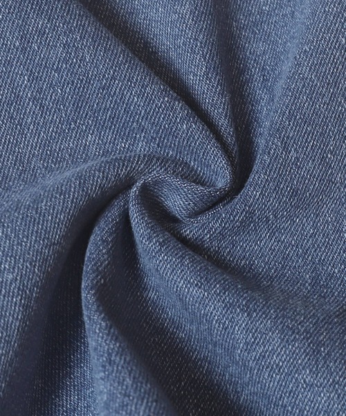 coca（coca）（コカ）の「キッズ　デニム刺繍フレアパンツ（デニムパンツ・キッズ・ブラック/ブルー・150/130/120/140）」の18枚目の写真