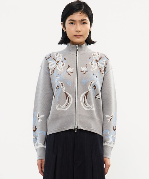 ★SALE★9/28(日)24時までMURRALミューラル トップスカーディガン MURRAL/ミューラル】Trillium knit cardigan/トリリアムニット