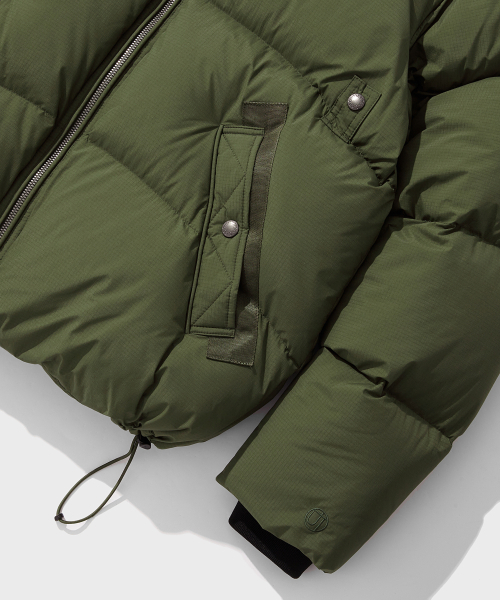 OUTSTANDING(アウトスタンディング)の「MA-1 FLIGHT DOWN PARKA_OLIVE(ダウンジャケット/コート・メンズ・その他・SMALL/MEDIUM/LARGE)」の5枚目の写真