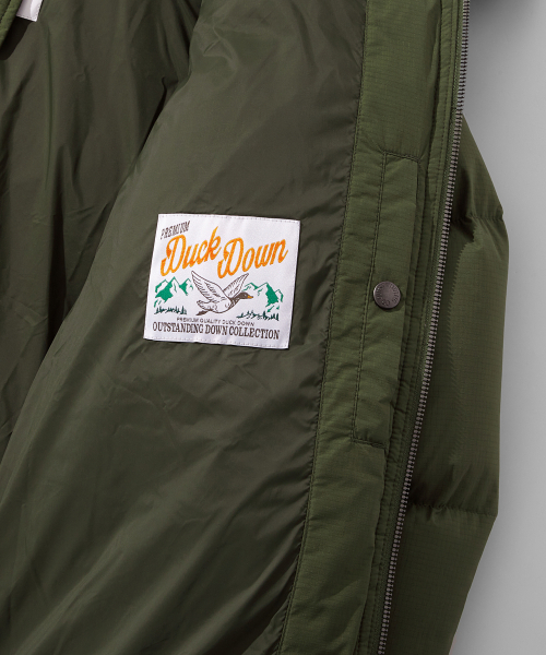 OUTSTANDING(アウトスタンディング)の「MA-1 FLIGHT DOWN PARKA_OLIVE(ダウンジャケット/コート・メンズ・その他・SMALL/MEDIUM/LARGE)」の7枚目の写真